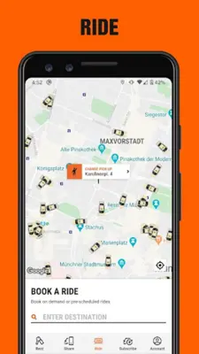 Sixt android App screenshot 5